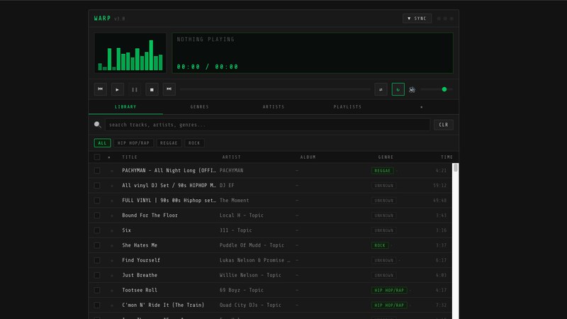 Screenshot of jvPlayer